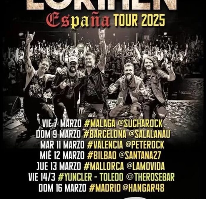 Lorihen españa tour 2025