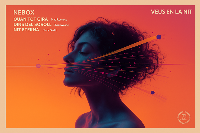 Portada del EP Veus en la Nit de Mad Roonco y NEBOX